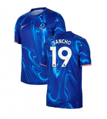 Chelsea Jadon Sancho #19 Replika Hjemmebanetrøje 2024-25 Kortærmet